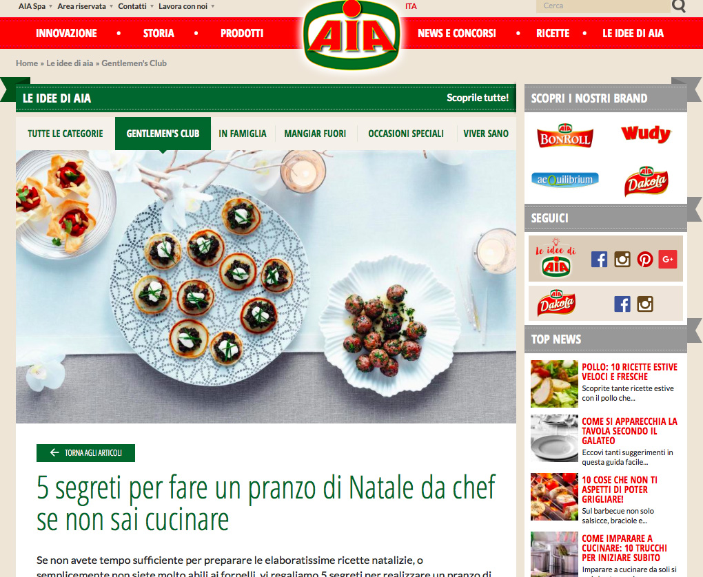 Sito AIA